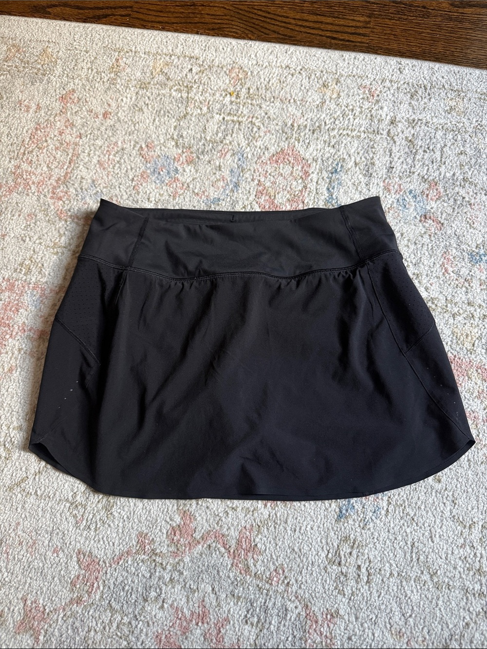 Black Athletic Skirt with built in shorts